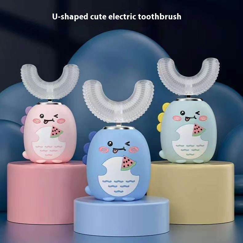 TROPELA Kids U-Shaped Ultrasonic Electric Toothbrush