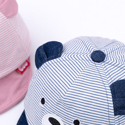 Cute Cartoon Baby Bear Baseball Cap for Boys and Girls