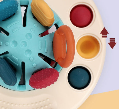 Silicone Sensory Toys for Baby Montessori Development