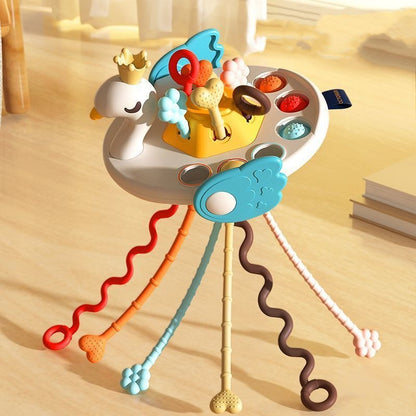 Silicone Sensory Toys for Baby Montessori Development