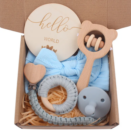 TROPELA Baby Wooden Accessory Gift Set™