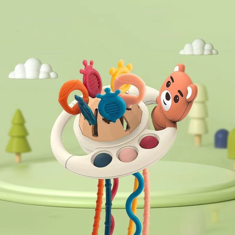 Silicone Sensory Toys for Baby Montessori Development