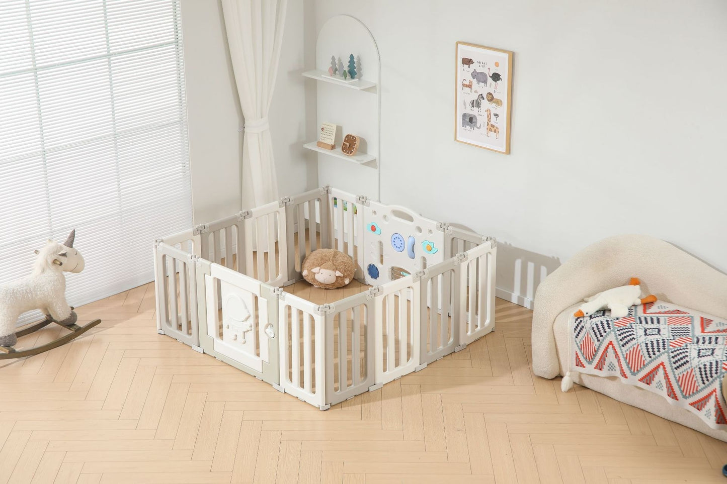Children's Foldable Playpen Fence
