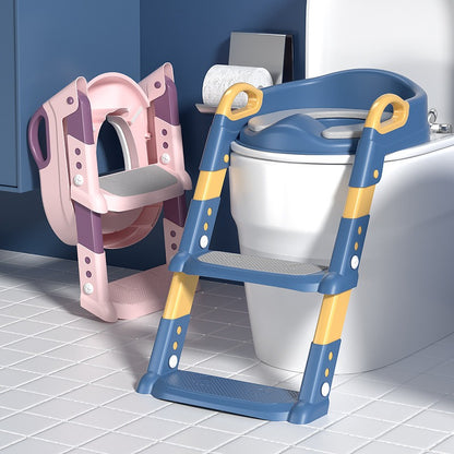 Kids Potty Training Ladder Toilet Seat