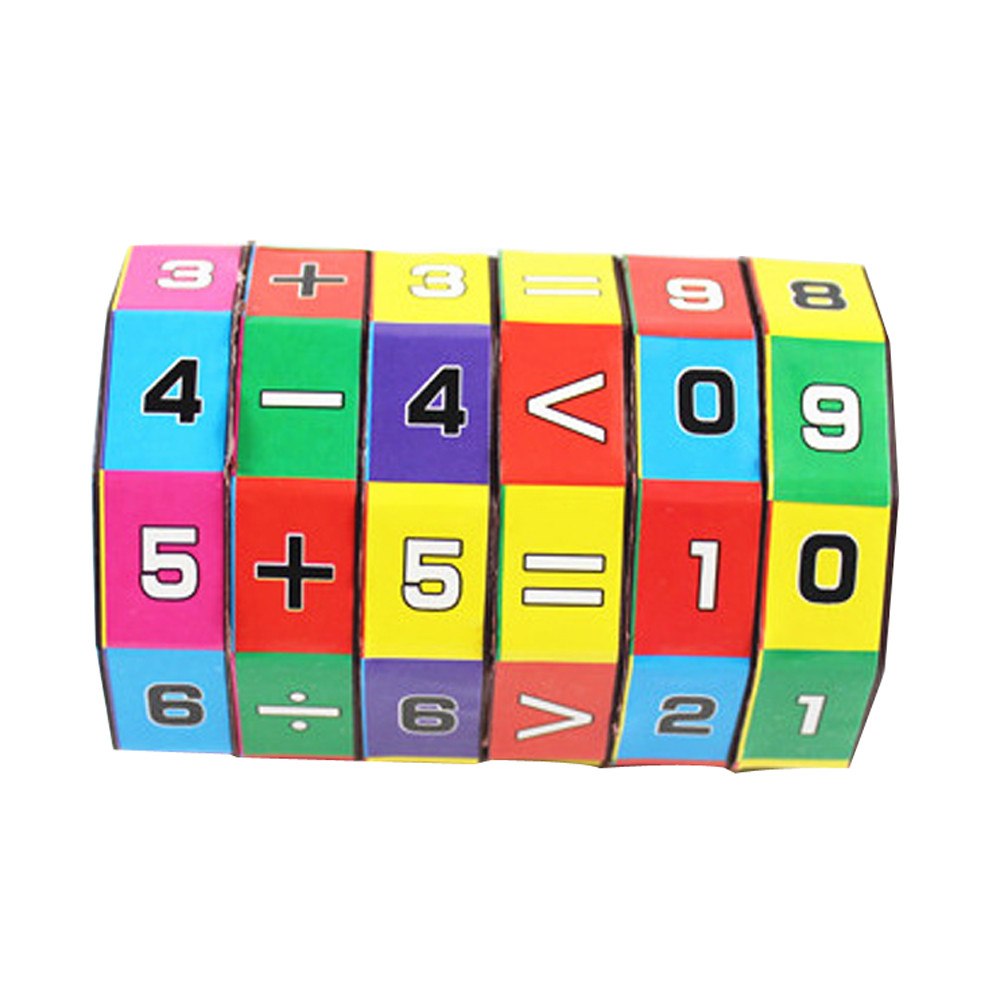TROPELA Six-Sided Math Cube Educational Toy™