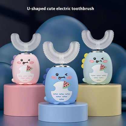 TROPELA Kids U-Shaped Ultrasonic Electric Toothbrush