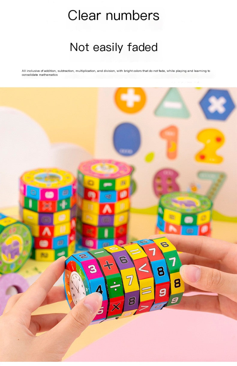 TROPELA Six-Sided Math Cube Educational Toy™