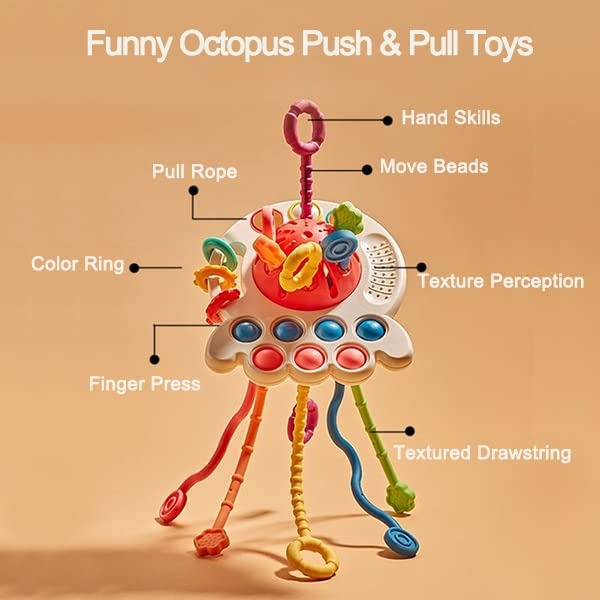 Baby Funny Finger Puff Toy