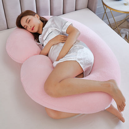 C-Shaped Pregnancy Pillow with Waist Support (Wholesale)