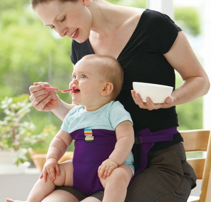Foldable Baby Safety Dining Chair with Portable Seat Belt