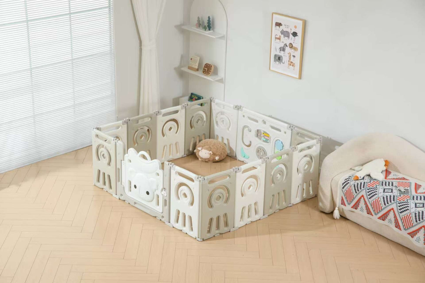 Children's Foldable Playpen Fence
