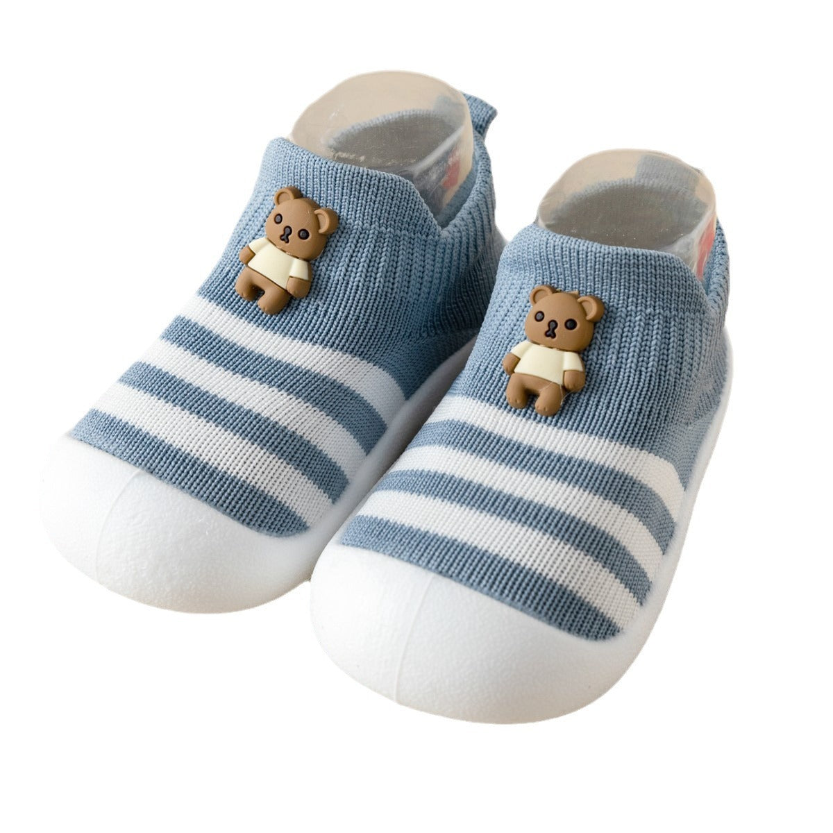Cartoon Striped Toddler Shoes