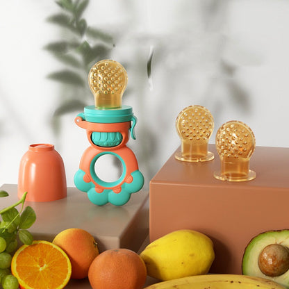 Baby Fruit Feeder Teether Bag