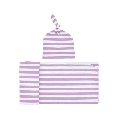Newborn Patterned Cap 2-Piece Set