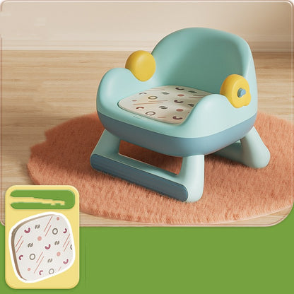 Baby Backrest Plastic Dining Chair for Household Use