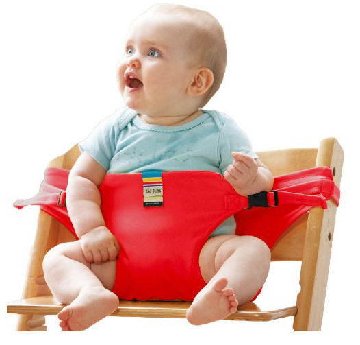 Foldable Baby Safety Dining Chair with Portable Seat Belt