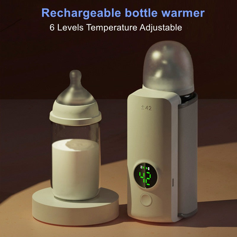 TROPELA Portable Wireless USB Baby Bottle Warmer