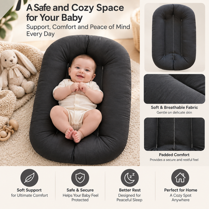 TROPELA Bionic Newborn Comfort Bed – Womb-Inspired Baby Nest