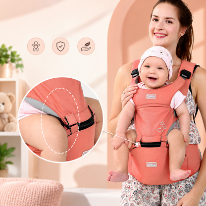 TROPELA Multi-Functional Baby Carrier with Waist Support – All Seasons