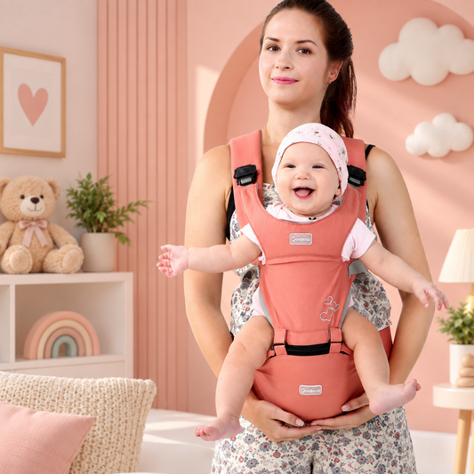 TROPELA Multi-Functional Baby Carrier with Waist Support – All Seasons