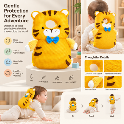 TROPELA Baby Safety Head Protector – Anti-Fall Backpack for Crawlers