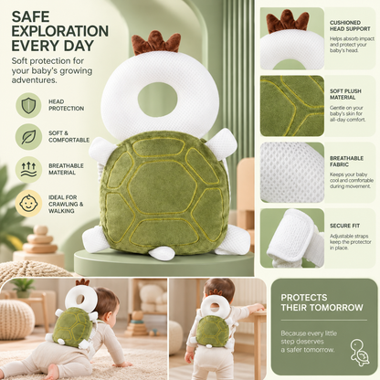 TROPELA Baby Safety Head Protector – Anti-Fall Backpack for Crawlers