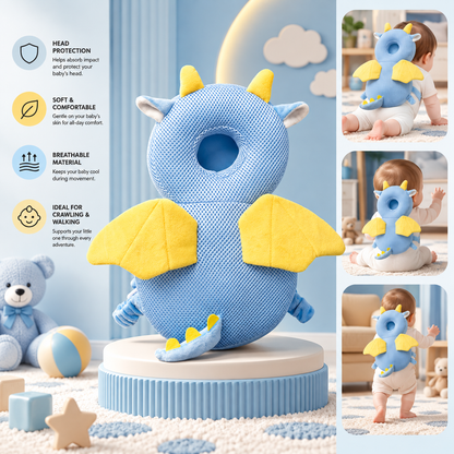 TROPELA Baby Safety Head Protector – Anti-Fall Backpack for Crawlers
