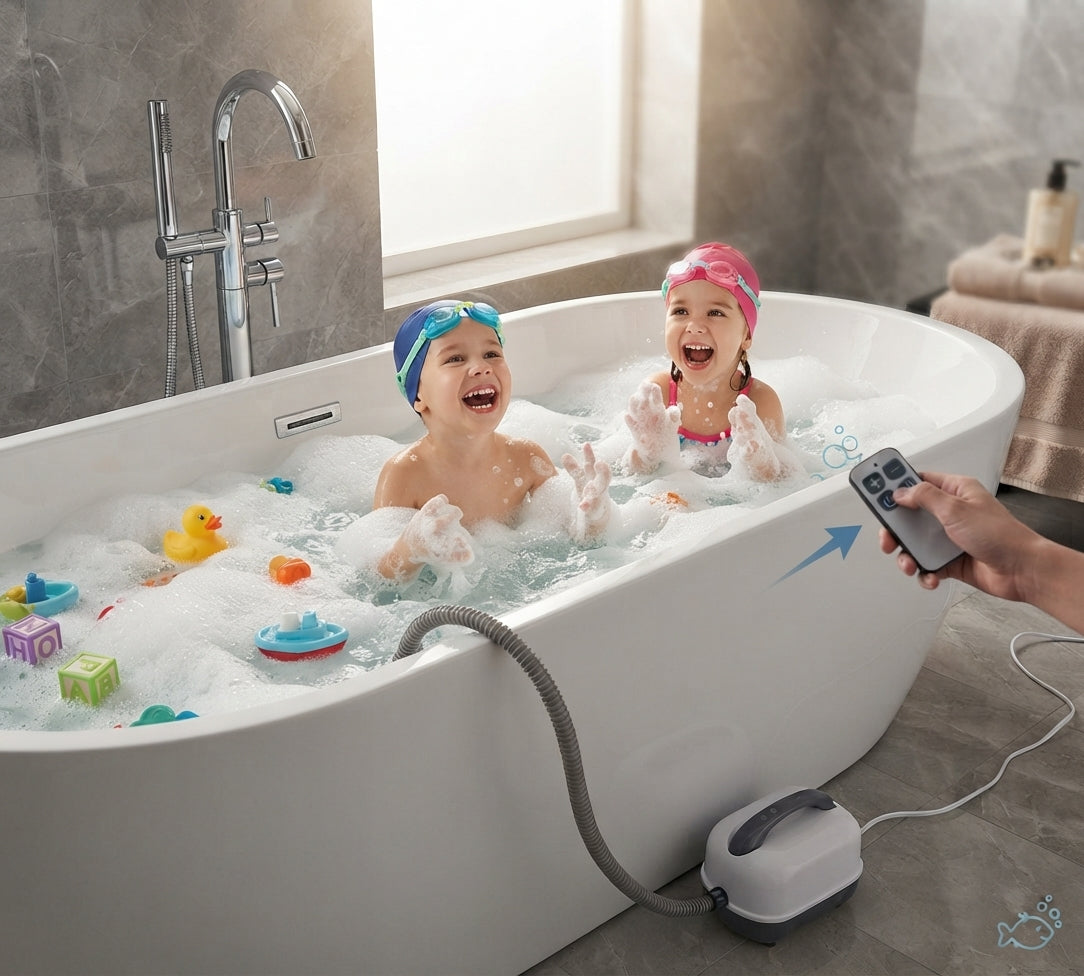 TROPELA Hydro Spa Bubble Massage Bath Mat