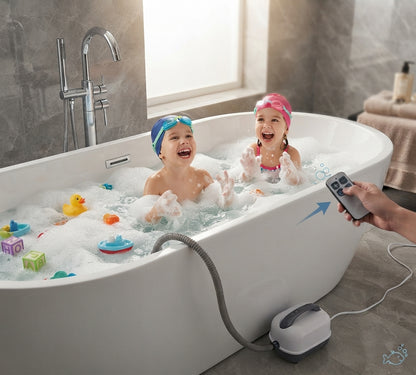 TROPELA Hydro Spa Bubble Massage Bath Mat