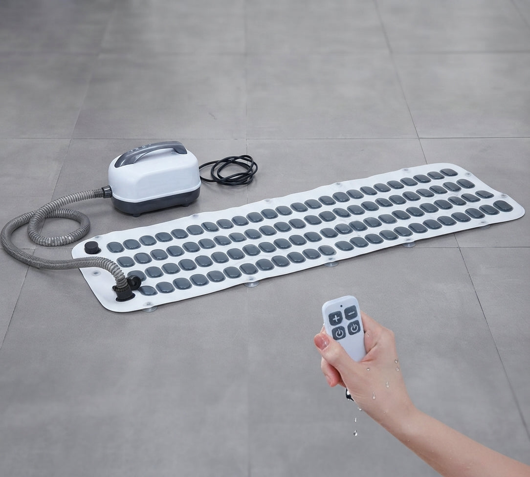 TROPELA Hydro Spa Bubble Massage Bath Mat