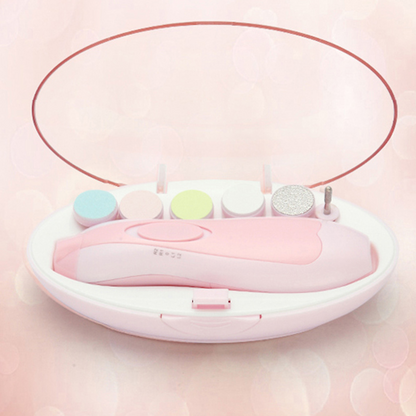 TROPELA Electric Baby Nail Grinder – Safe & Gentle Trimmer for Newborns