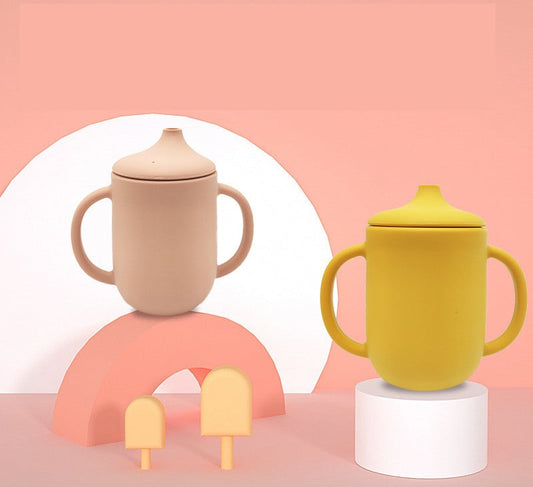 TROPELA Silicone Baby Drinking Cup with Straw™