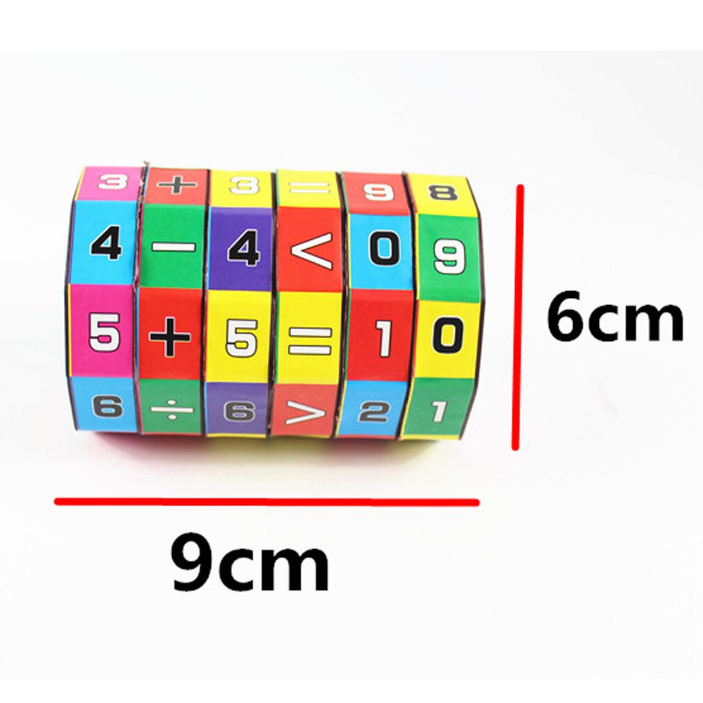 TROPELA Six-Sided Math Cube Educational Toy™