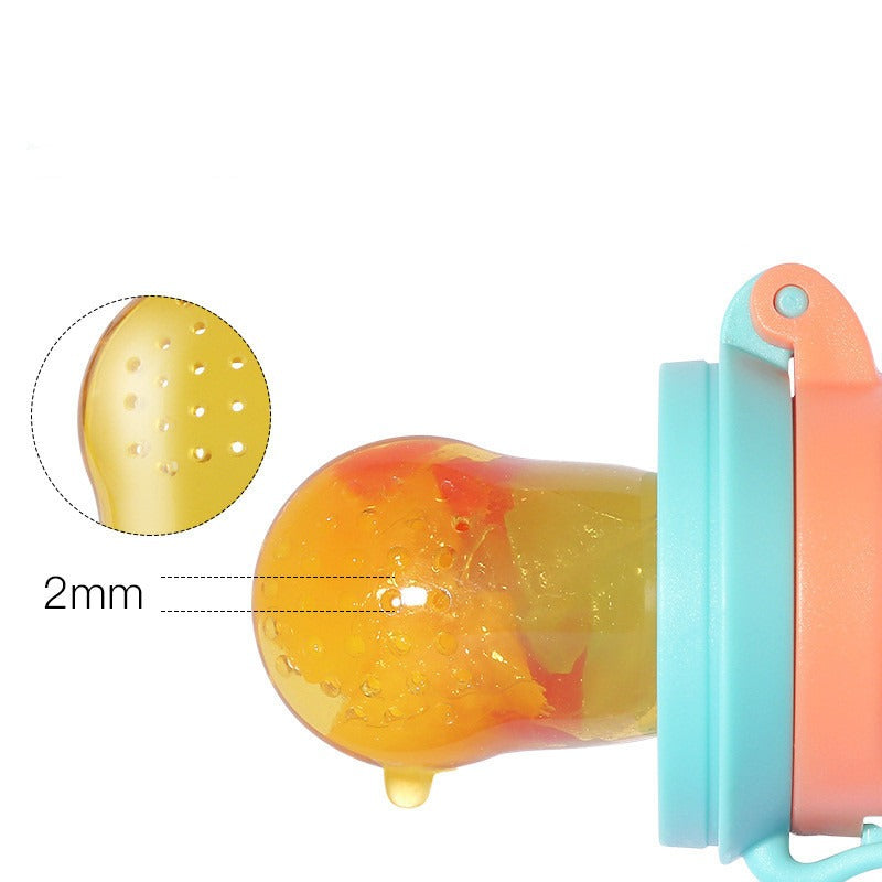Baby Fruit Feeder Teether Bag