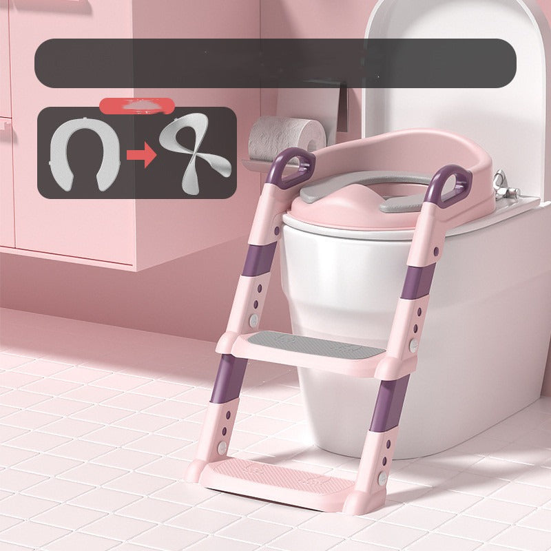 Kids Potty Training Ladder Toilet Seat