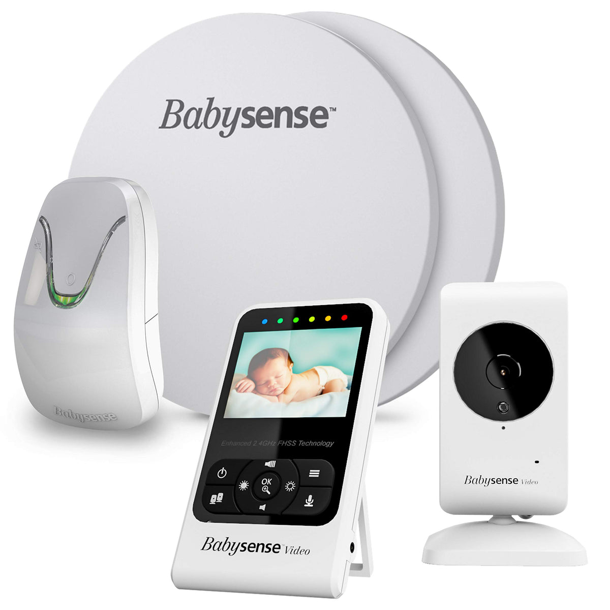 TROPELA Baby Video & Movement Monitor Bundle Safety System