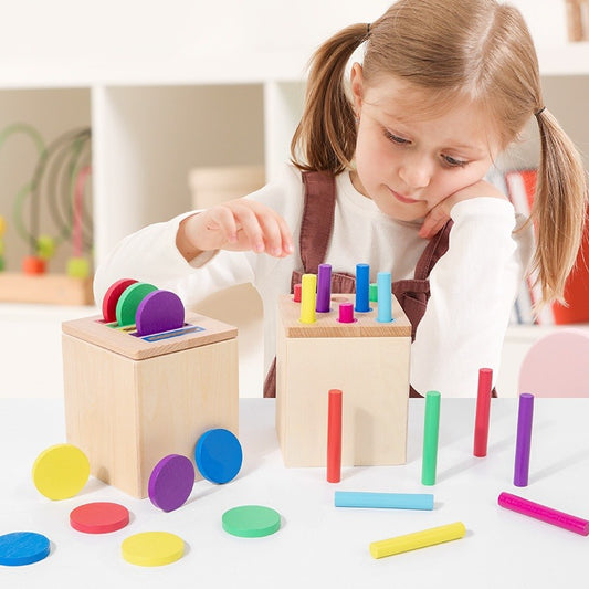 TROPELA Wooden Montessori Color Matching Educational Toy™