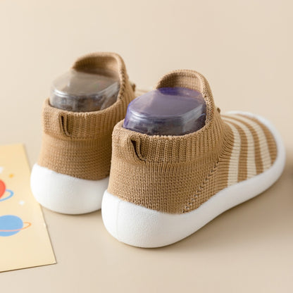 Cartoon Striped Toddler Shoes
