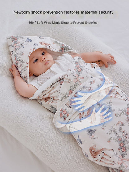 Thickened Spring Swaddling Quilt for Newborns