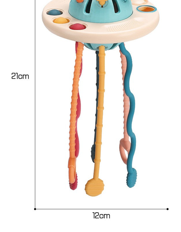 Silicone Sensory Toys for Baby Montessori Development