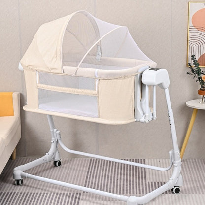 Electric Baby Rocker Bassinet, Foldable with Remote