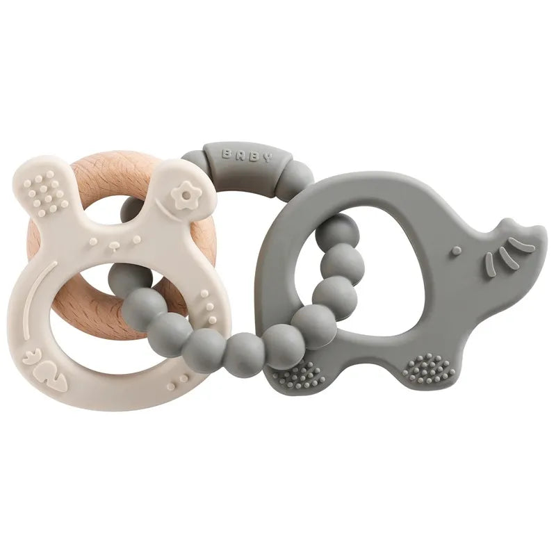Edible Silicone Baby Teether Bracelet