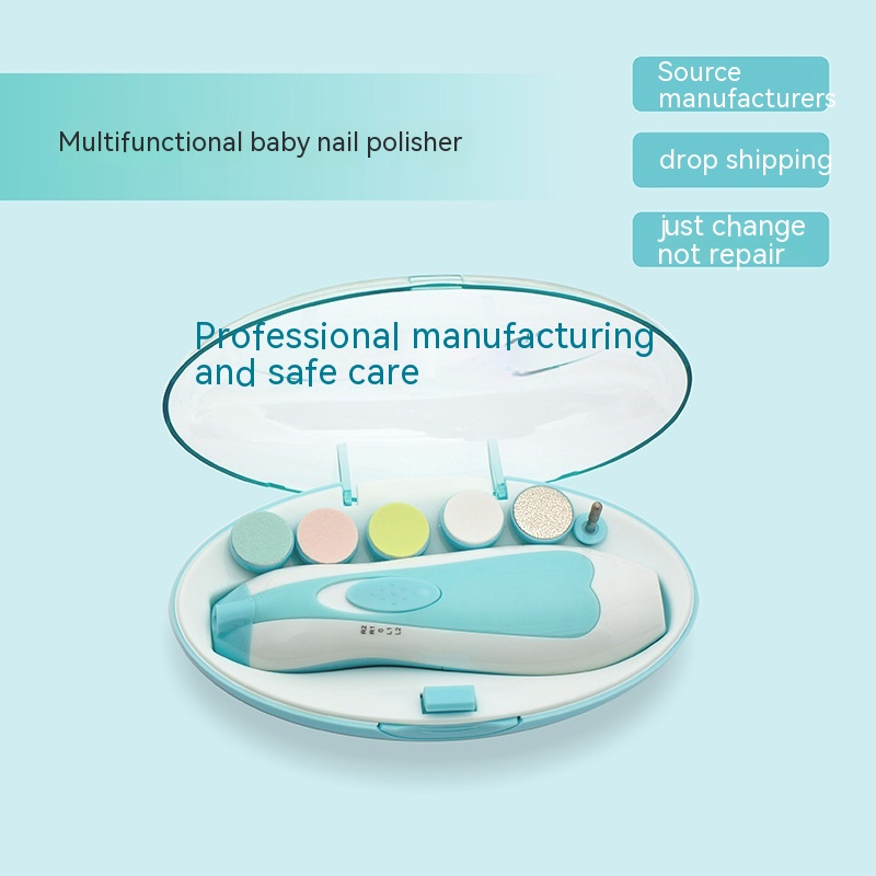 TROPELA Electric Baby Nail Grinder – Safe & Gentle Trimmer for Newborns
