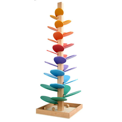 Wooden Rainbow Music Tree Educational Toy