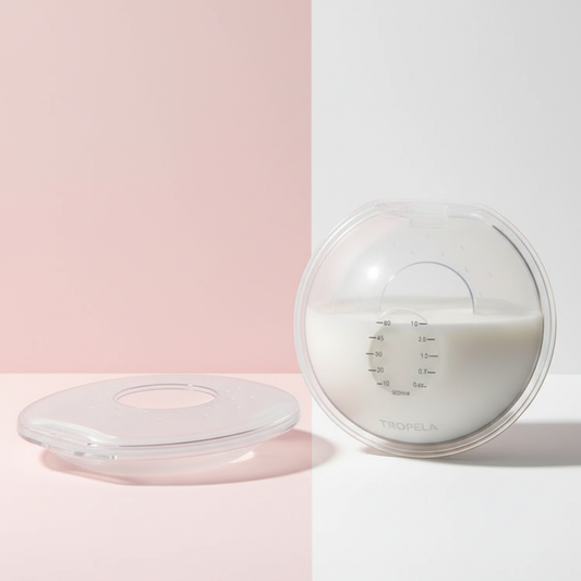 TROPELA Wearable Silicone Breast Pump & Milk Collector